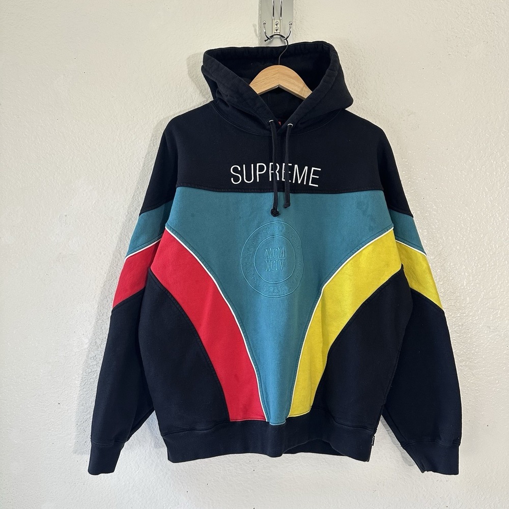 Supreme World Famous Milan Hooded Sweatshirt Black Size Large